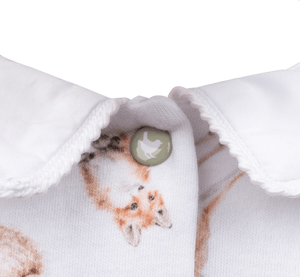 Hovedbilde Little Wren - Sparkebukse med dyremønster - ...