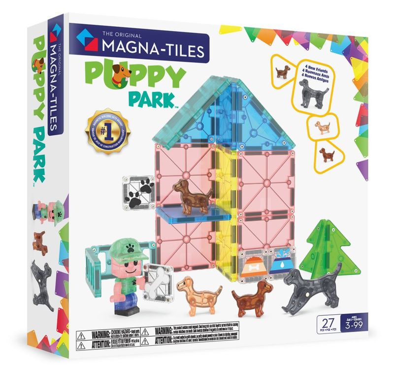 MAGNA-TILES Puppy Park 27 pcs