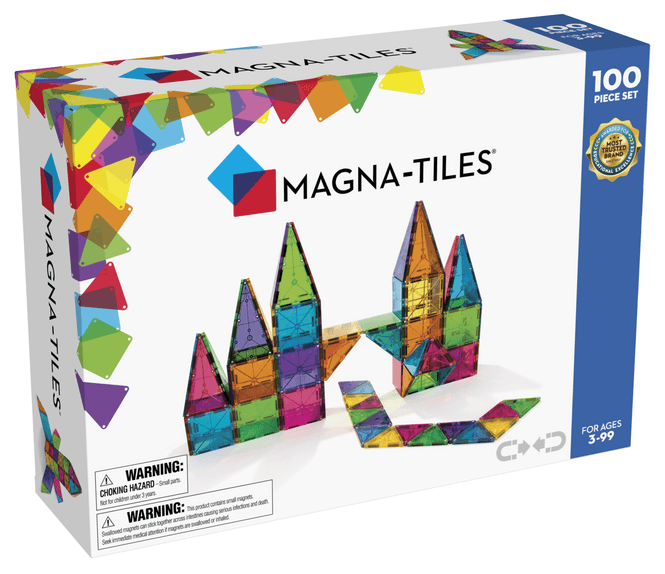 Hovedbilde MAGNA-TILES Clear Colours - 100 deler