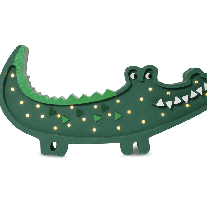 Hovedbilde Little Lights - Krokodille - Papkin Green