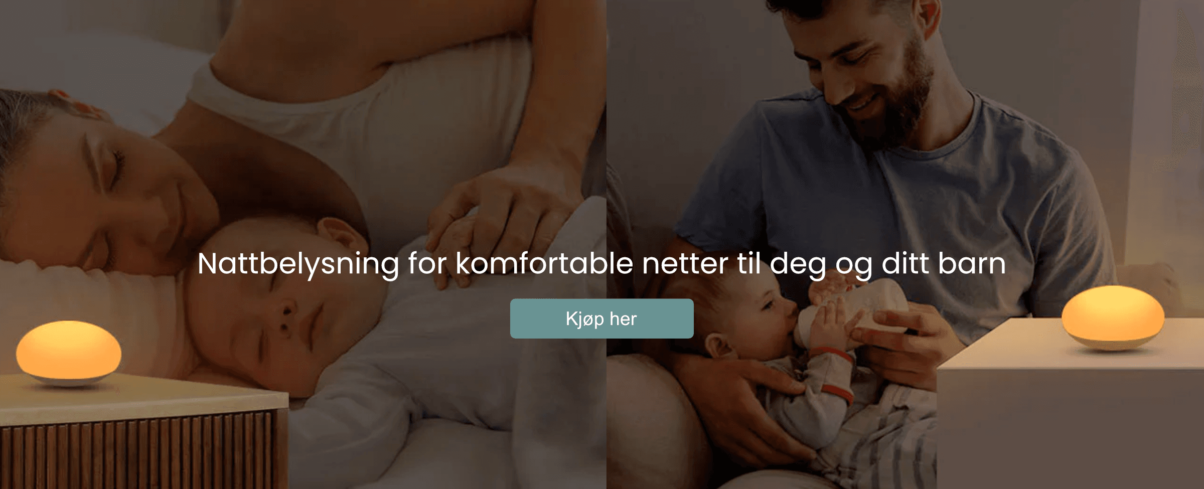 nattbelysning for komfortable netter til deg og ditt barn